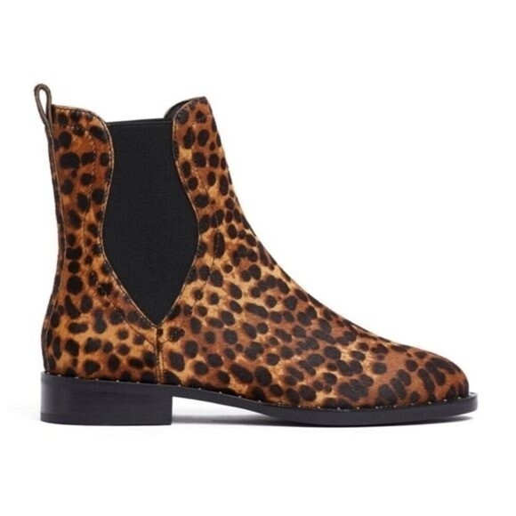 Rebecca Minkoff Sabeen Too Leopard Print Boot size 5 - Picture 1 of 8